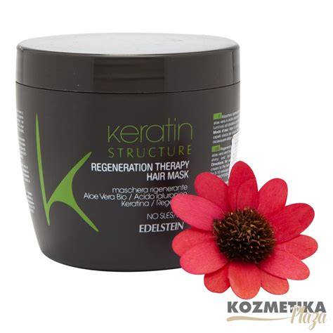 Keratin és tejfehérjéket tartalmazó regeneráló hajpakolás összetevői és hatása