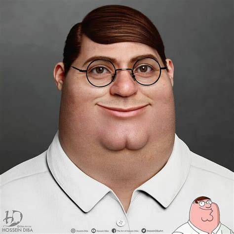 Infografika a Peter Griffin karakterének fejlődéséről