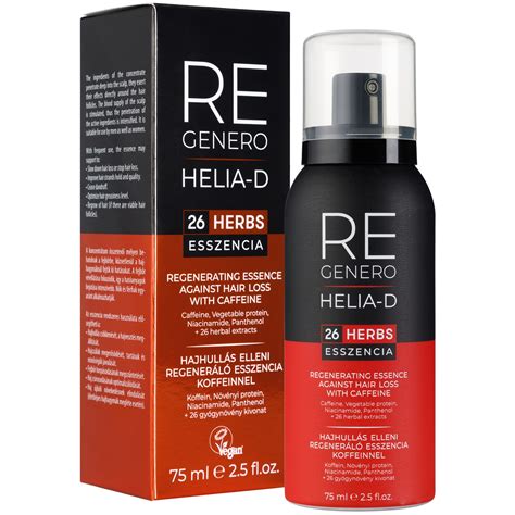 A Helia-D Regenero komplex összetevői