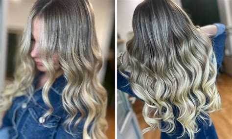 Balayage technika lépései