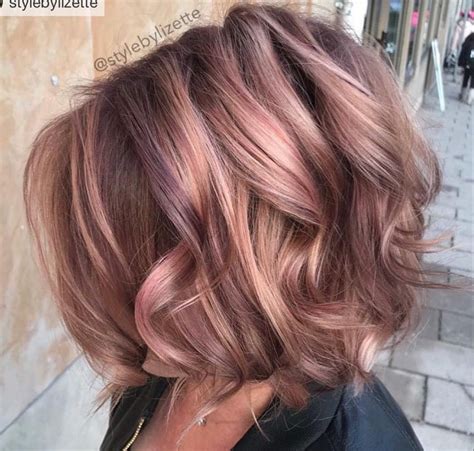 Rose gold és vörös hajszínek