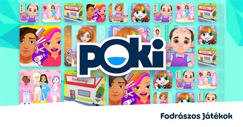 Online fodrászos játék vizuális ábrafelirat