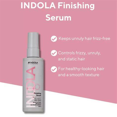 Indola Finishing Smooth szérum összetevői és hatása