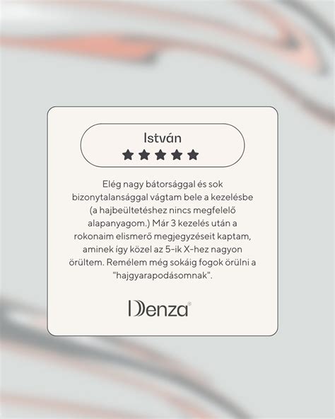 Denza hajkezelés