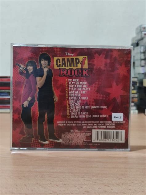 Camp Rock filmzenei CD borító