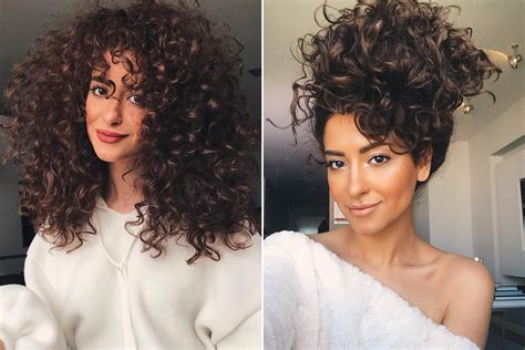 A göndör haj különböző típusai