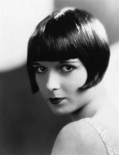 Louise Brooks jellegzetes bob frizurája