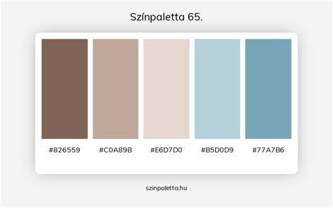 barna hennaszín árnyalatai szemléltető diagram