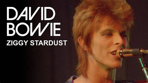 David Bowie Ziggy Stardust Bundesliga-haja és a hosszú hátulról megközelítés vizuális példa
