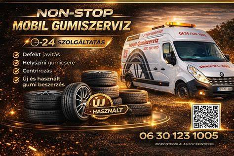 Mobil gumiszervíz műhely Dunakeszin - műszeres centrírozás kép