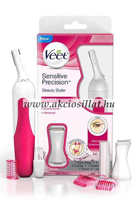 Veet elektromos trimmelő kiegészítő fej dizájn