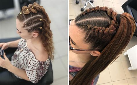 gyerekeknek fonott haj