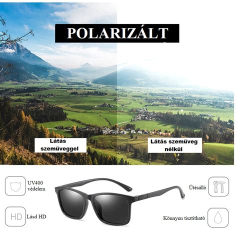 polarizált napszemüveg előnyei kiválasztáskor