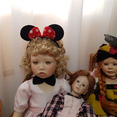 Régi porcelánbaba restaurálása