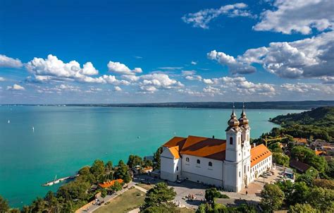 történelmi fotó a Balatonról