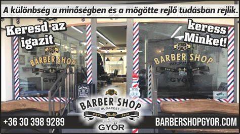 Barber shop hangulat és berendezés