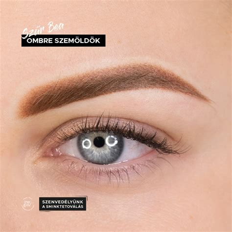 Arcformához illeszkedő szemöldök forma