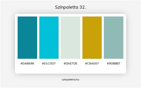 Színpaletta hideg és meleg bőr tónusokhoz