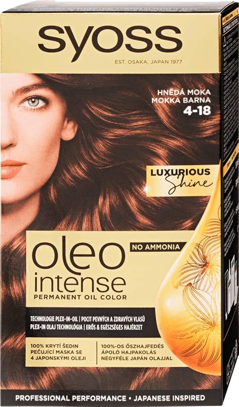 Syoss Oleo Intense hajfesték doboza