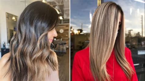 Különböző hajtípusokon balayage