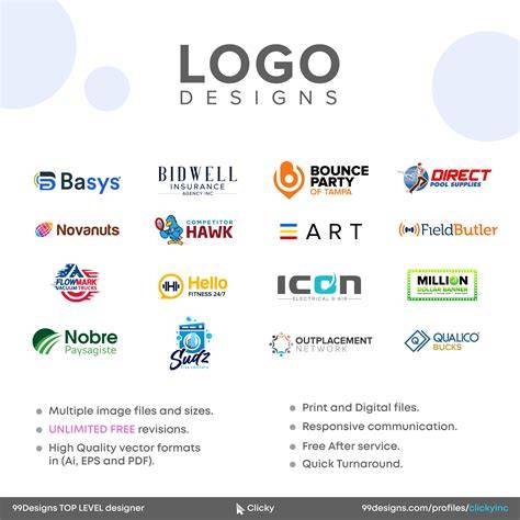 logo and product range illustration