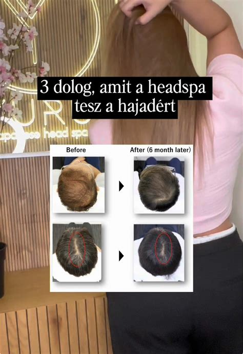 Head Spa kezelést bemutató fotó