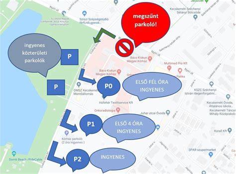 Parkolási lehetőségek a fodrászüzlet környékén: ingyenes és fizetős helyek