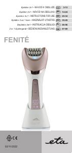 Epilator használati útmutató diagram