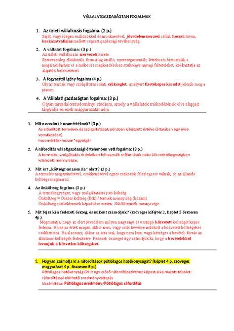 Vállalati tevékenységek és kockázatok - diagram