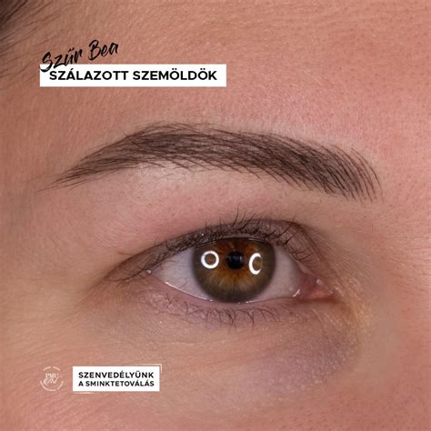 Szemöldök előrajzolás ceruzával