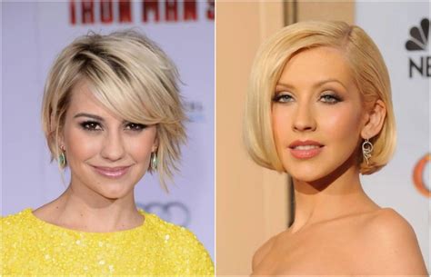 Női rövid szőke frizurák