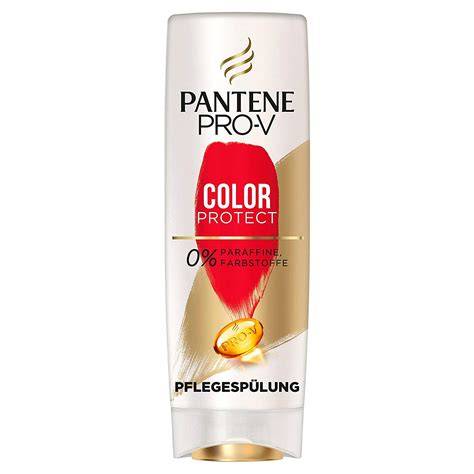 Infografika: Pantene Pro-V Color Protect működési elve és összetevők