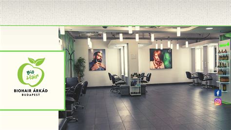 BioHair szalon homlokzat