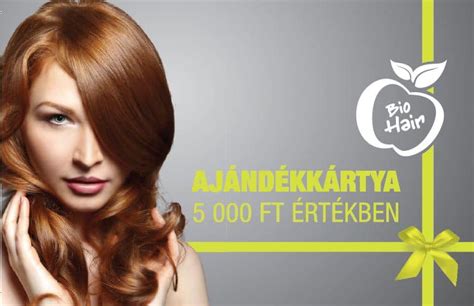 BioHair ajándékkártya