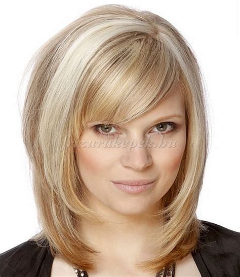 fokozatosan vágott frizura