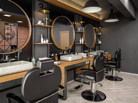 Közösségi barber shop atmoszféra