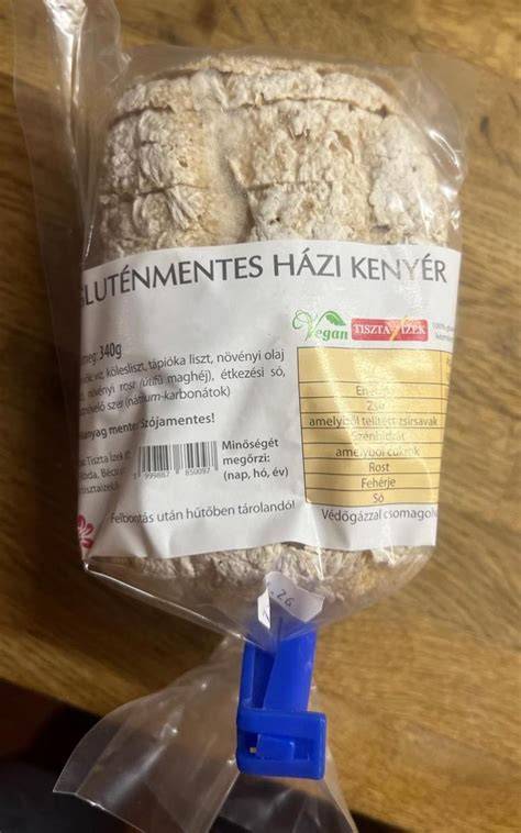 gluténmentes házi kenyér