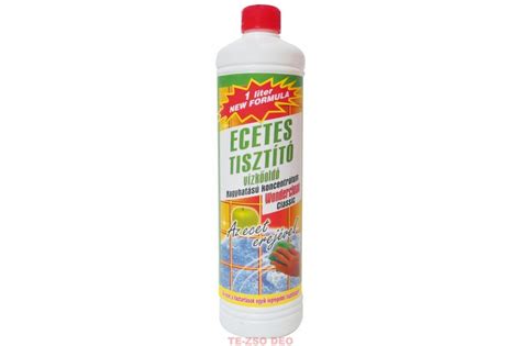 Ecetes tisztítószer és más környezetbarát termékek