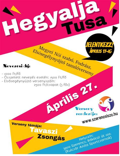 Hegyalja TuSA helyszínei: Hunyadi Sportcsarnok és környező helyszínek