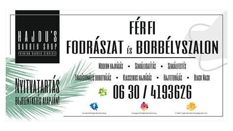 Fodrászat és borbély szalon Várpalotán