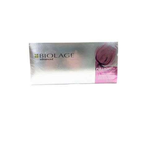 Biolage Fulldensity összetevőlista és a felhasználási módot szemléltető ábra
