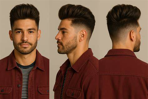 Részletek a pompadour és undercut stílusokról