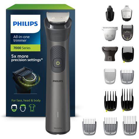 Philips Multigroom készülék technikai grafika