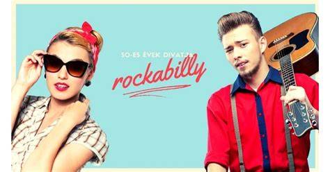 Rockabilly stílus vizuális példái