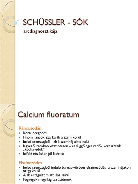 Schüssler sók és természetes összetevők a bőrápolásban