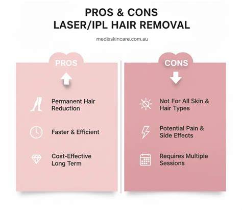 infographic of pros and cons of choosing a hair salon