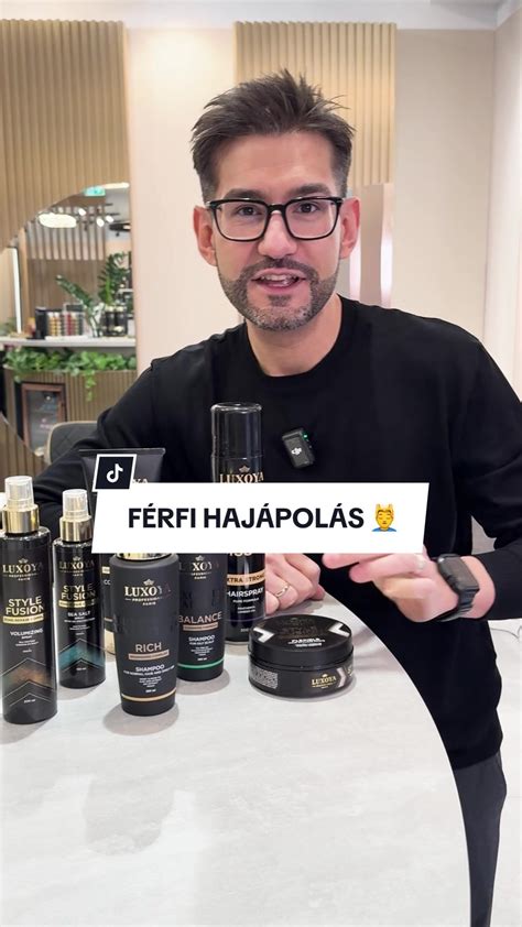 férfi hajápolási termékcsalád