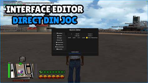 GTA SAMP map editor interface