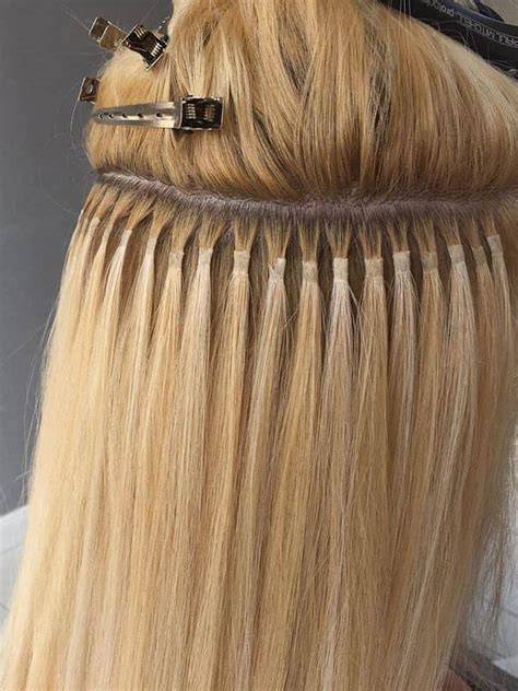 Great Lengths keratinos technika illesztés