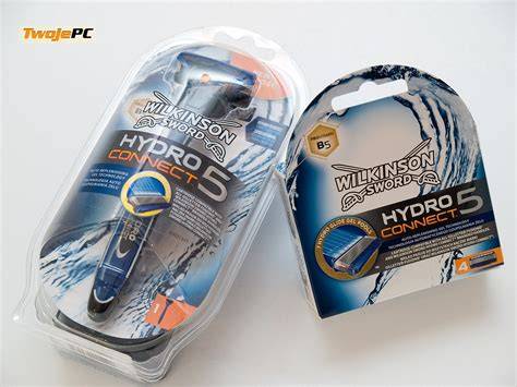 Hydro Connect 5 zselérekeszes borotvafejek vizuális ábrázolása